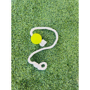 Tough Ball Attachment for Tug Poles - Jouet d'exercice pour chiens actifs