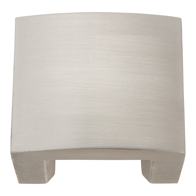 Centinel 1 3/4" Length Square Knob, Brushed Nickel