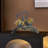 14.2" Gold Modern Simulation Couple Swan Sculpture Art Ornament Home Table Statue Decor-1727738084