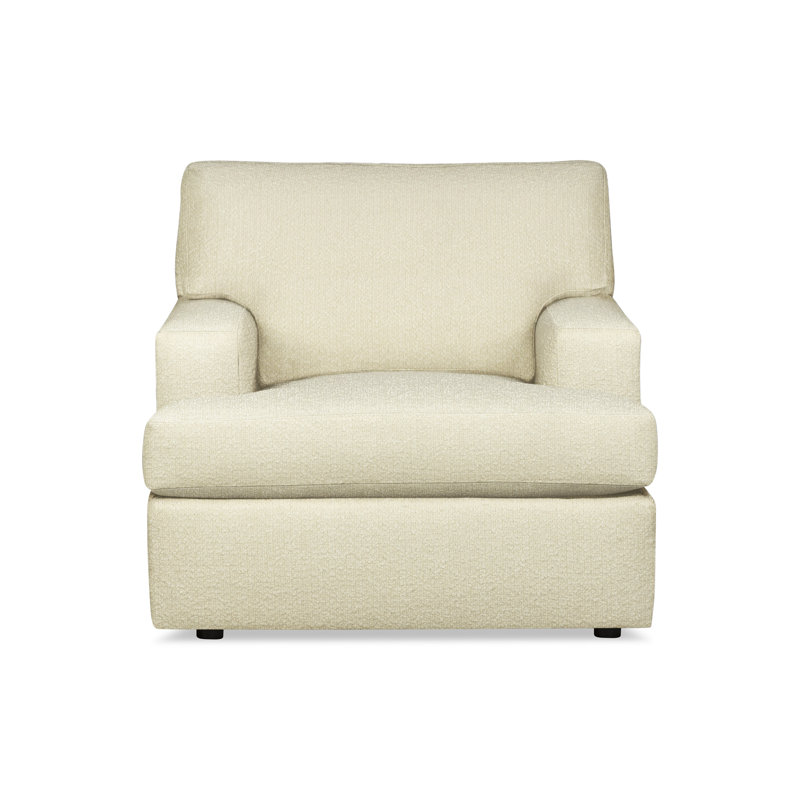 Fauteuil d'appoint Cleo, Tissu performance bouclé Davis Pearl