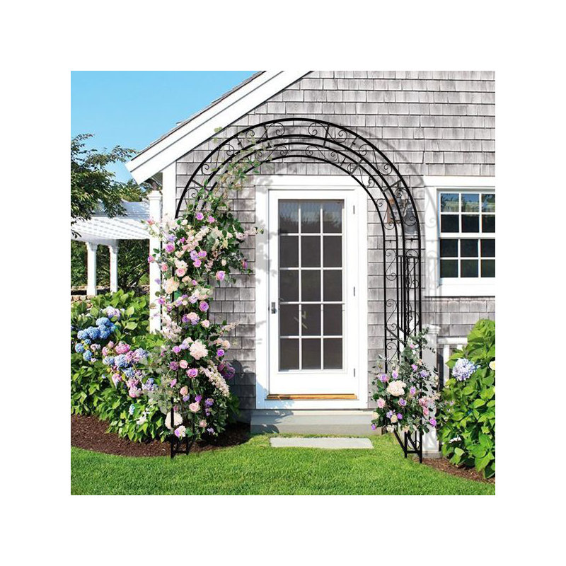 Dessus de jardin en treillis arche de jardin de 7 pi