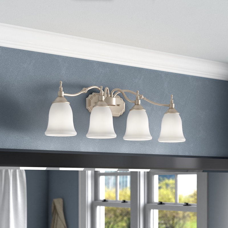 Niehoff Dimmable Vanity Light, Brushed Nickel