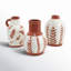 Brevard 3 Piece Ceramic Table Vase Set-273289280