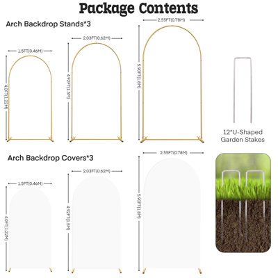 Weather Resistant Metal Garden Accents Accessories