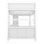 Lit mezzanine en métal avec garde-robe et bureau en L, lit mezzanine avec cubes de rangement pour enfants, adolescents, adultes-1269005368-1269005350