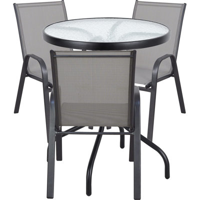 Ensemble bistro long pour 3 personnes 23,75 po