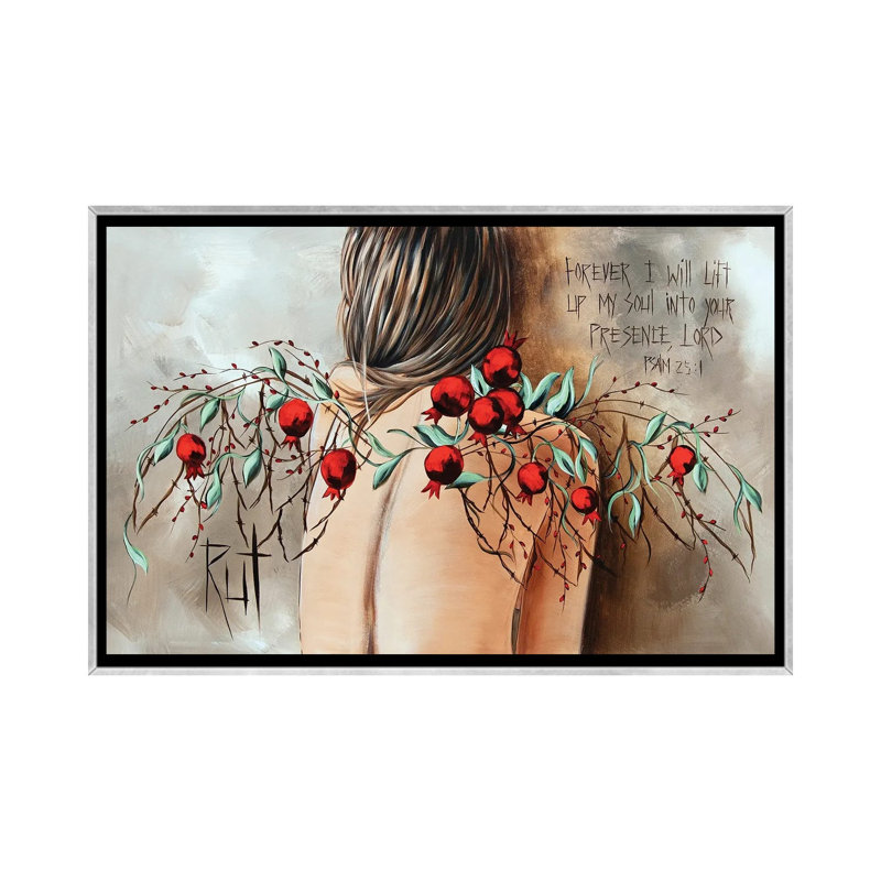 «Forever I Will Lift» par Rut Art Creations - impression sur toile tendue, Pas de tapis, H 40 po x l 26 po x P 1,5 po