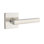 Freestone Flat Passage (Hall & Closet) Door Lever with Square Rosette