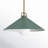 Zoë 1 - Light Lacquered Brass Single Pendant-1643878403