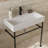 17 Stories Dureau 17'' White Ceramic Rectangular Bathroom Sink with Overflow