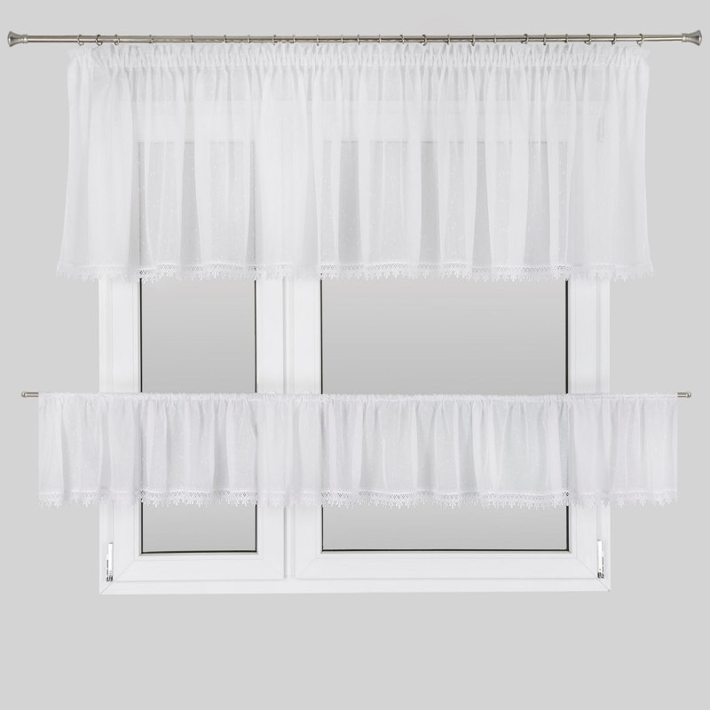 Parksley Semi -transparent Curtains Single Panel