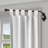 Latoshia Adjustable Single Curtain Rod-525683468