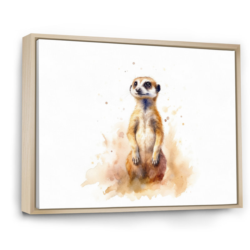 Reproductions d'art mural Mekerat, H 12 po x l 20 po x P 1 po, Cadre naturel flottant