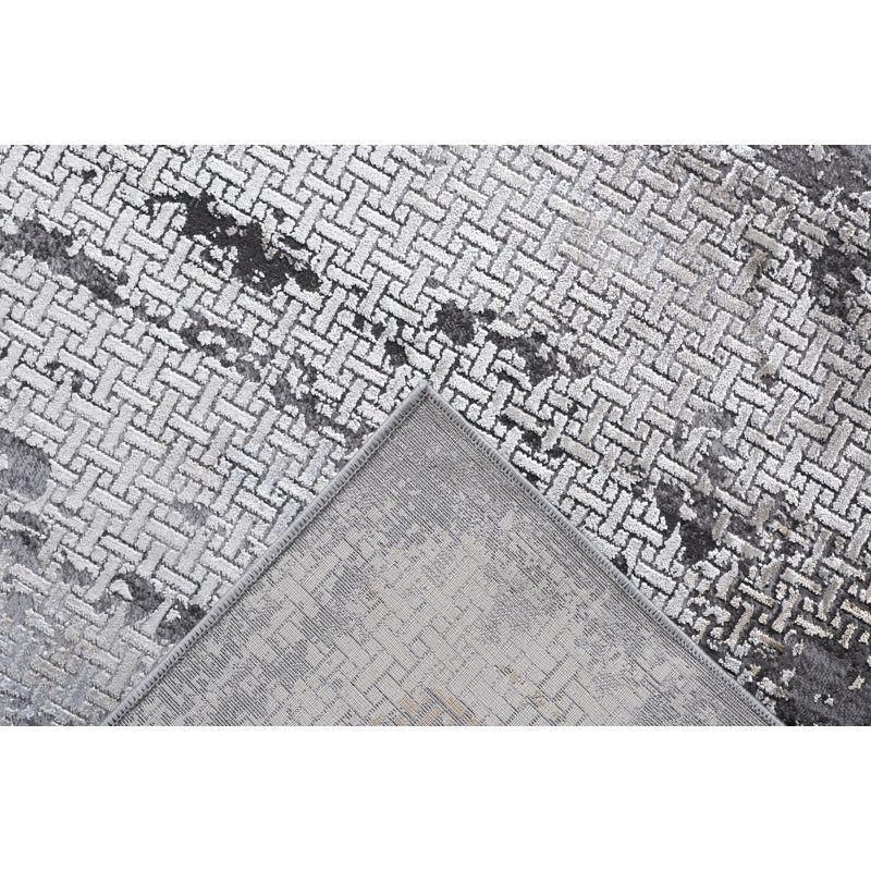 Tapis transitionnels ivoire / gris Lafi Collection, Rectangle 1 pi 9 po x 3 pi 2 po