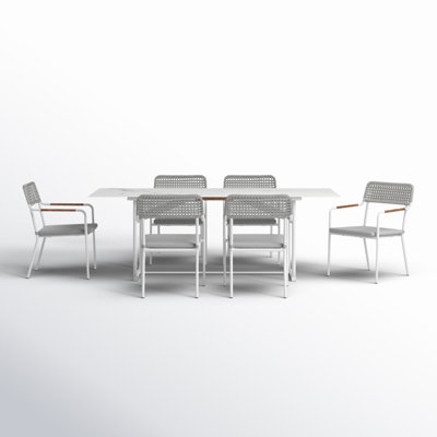 Dean 87" Patio Dining Set