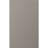 Grey Table With Open Bottom Shelf Storage & Rectangular Leg Structure Beneath