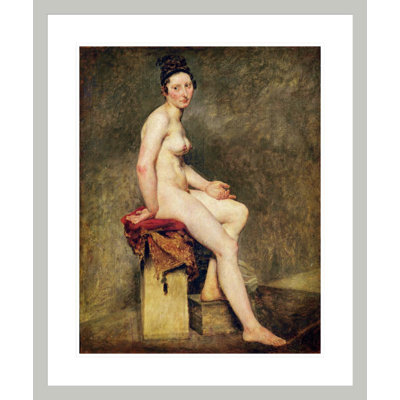 «Mademoiselle Rose» par Eugène Delacroix, impression giclée encadrée