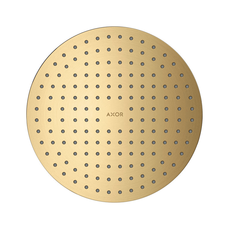 ShowerSolutions Showerhead 250 2-Jet, 1.75 GPM, Brushed Gold Optic