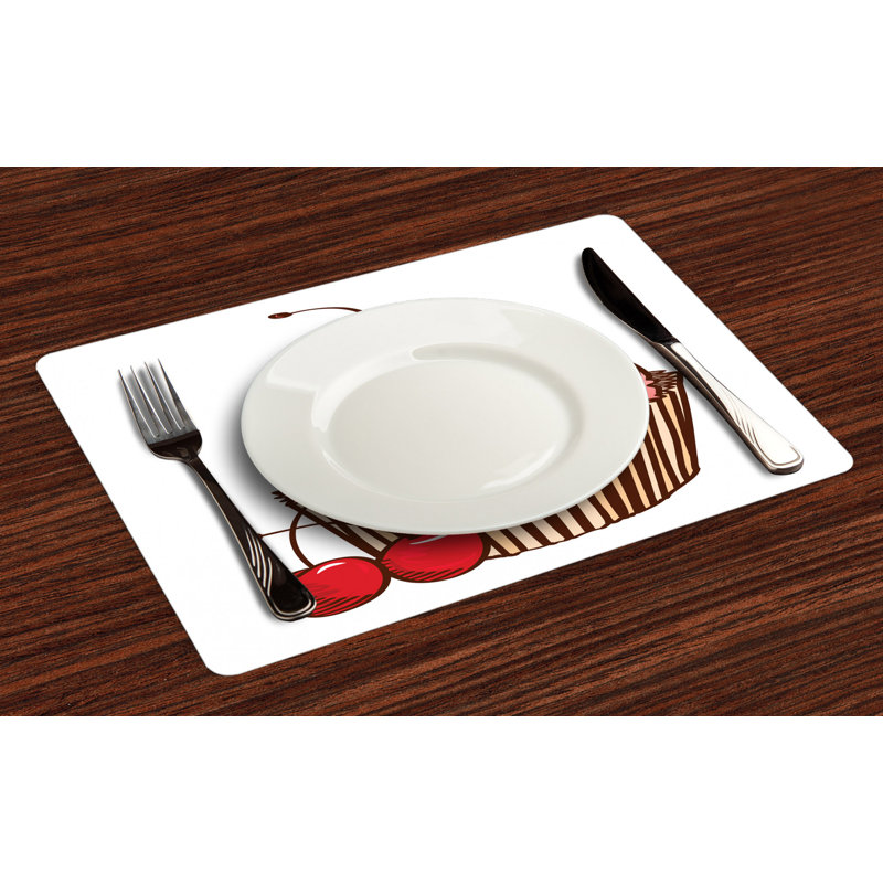 Polyester Food & Drink Rectangle Placemat
