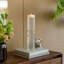Grand bougeoir en verre Accent Palisade-2139122404