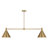 Moderne 2-Light Chandelier