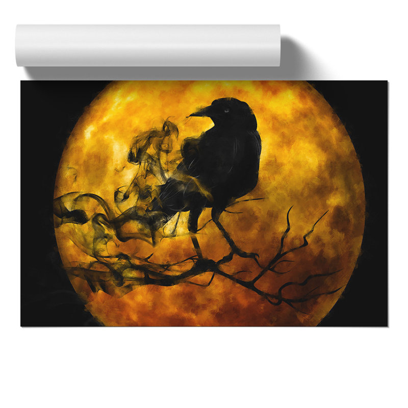 Raven Bird Vol.3 - No Frame Print, 42cm H x 59cm W x 0.1cm D