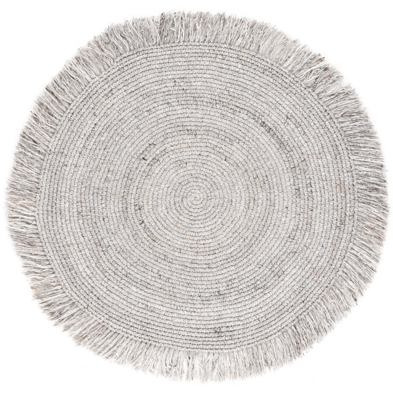 Tapis ivoire / gris Renewal 402, Rond 3 pi