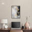 «Dusky Earth Canvas», peinture noire abstraite par Art Remedy-105593184-105593192