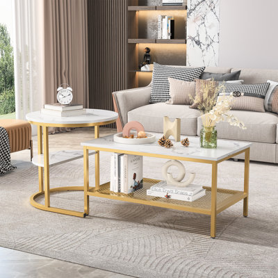 Akeira Coffee Table with Storage