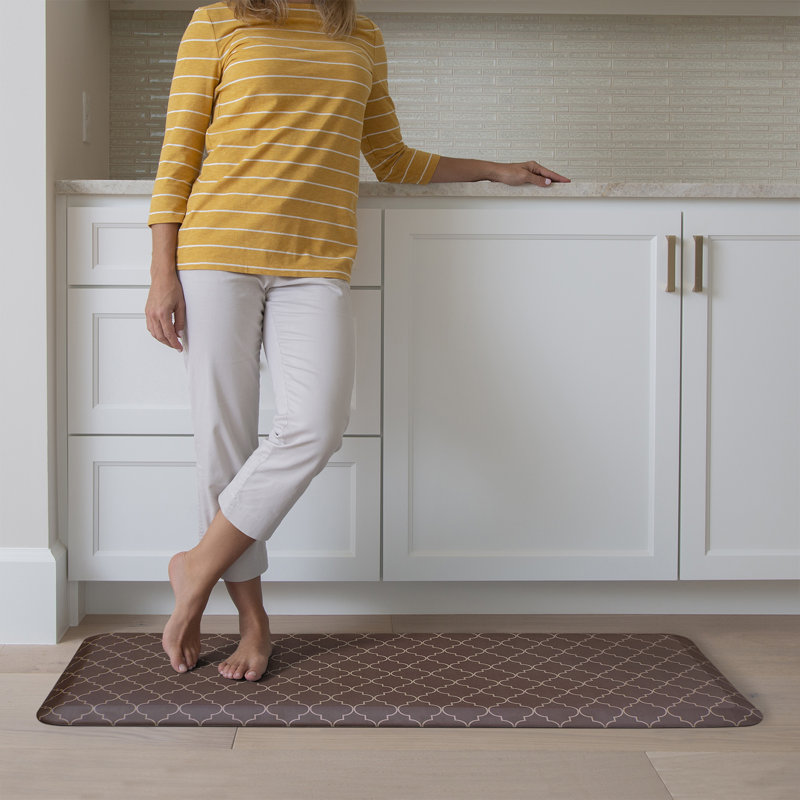Tapis anti-fatigue, Noyer, Rectangle 1 pi 8 po x 4 pi