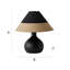 Demetriu Fabric Table Lamp