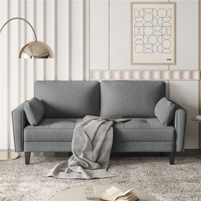 2 Seater Linen Loveseat