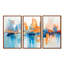 Copper - ensemble d'art mural abstrait paysage-108318829-108318830