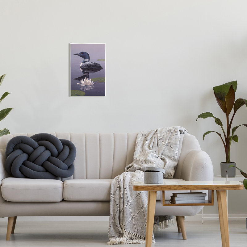 «Stupell Industries», art de plaque de nénuphars par Daniel Smith-au-873, L 10 po x H 15 po x P 0,5 po