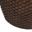 Table d'appoint en faux rotin
