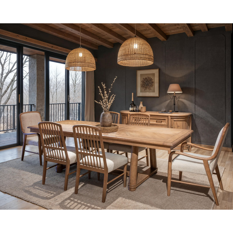 Trestle Extendable Dining Table