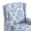 Ameiah 74 cm W Upholstered Wing Back Manual Push Back Recliner with Naihead Trims-1363000808