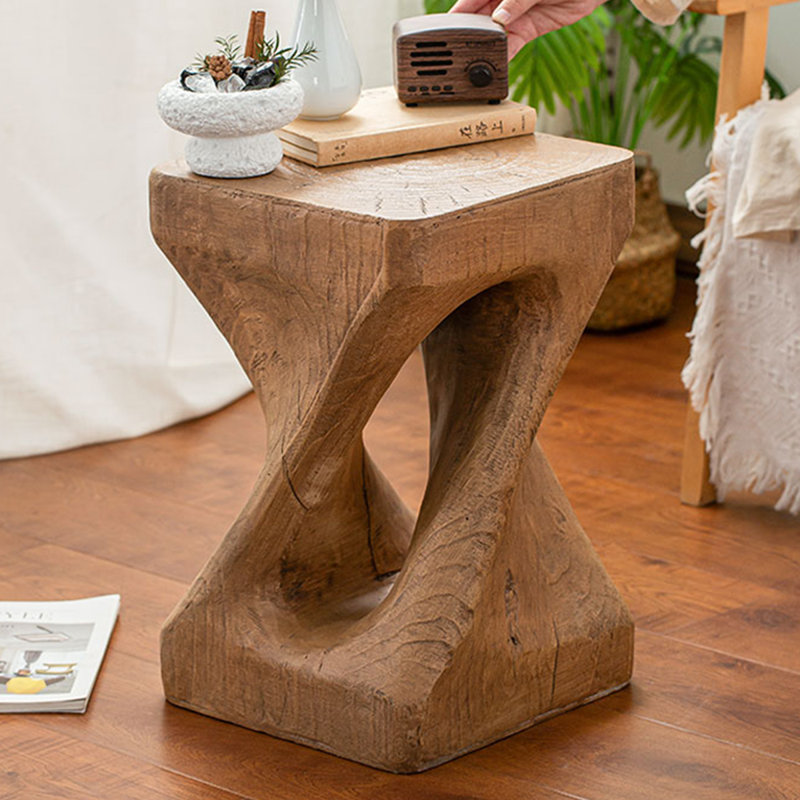 Table de bout en bois manufacturé moderne