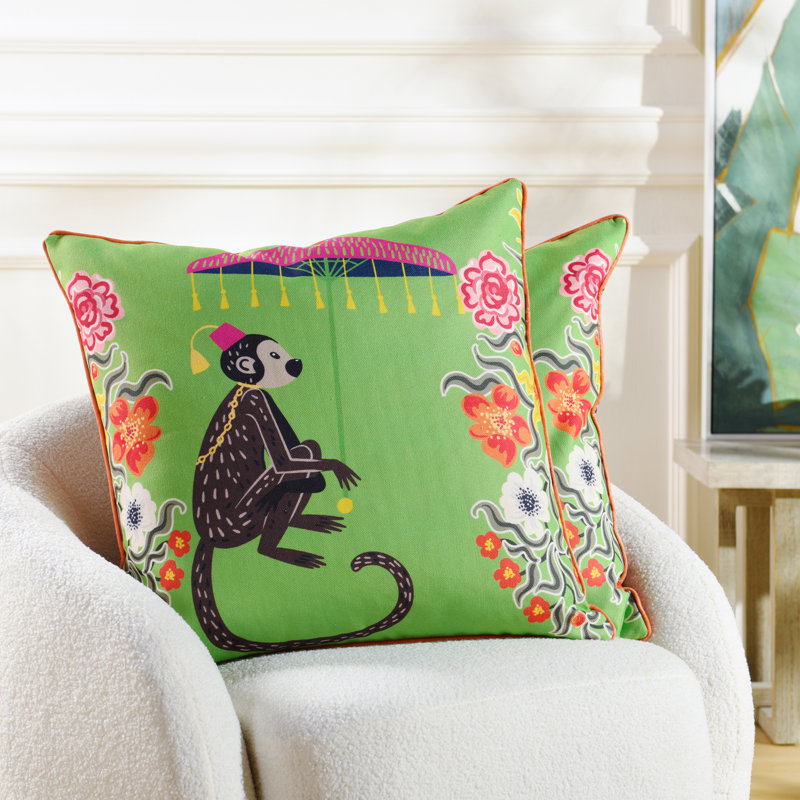 Coussin Maharaja, Vert