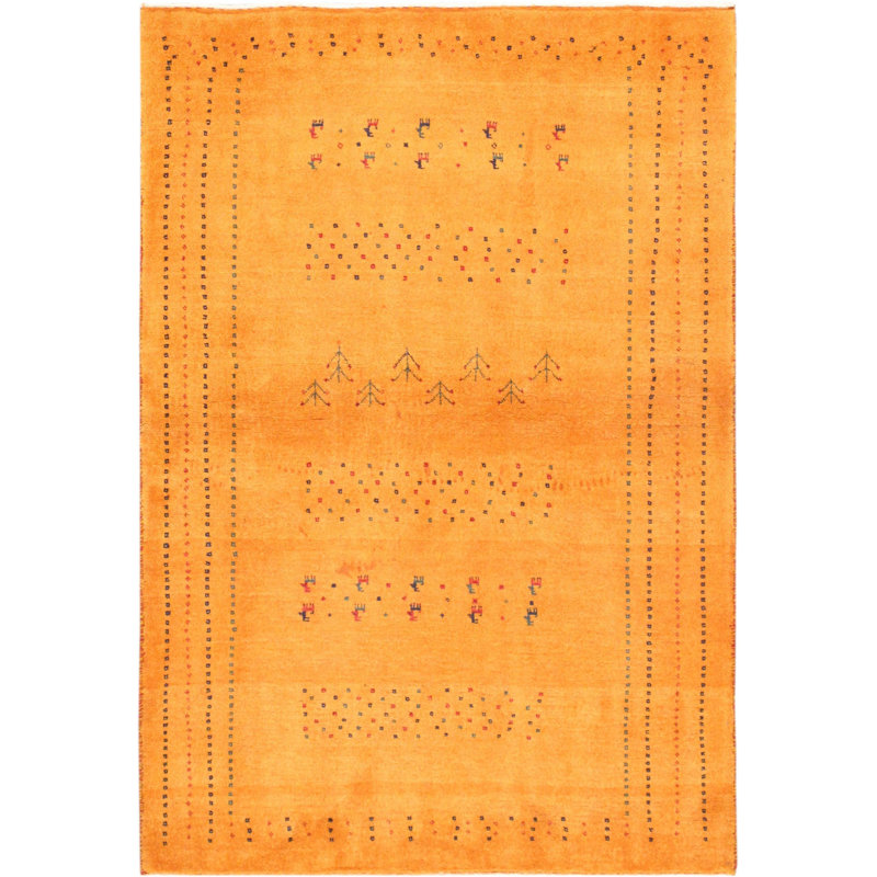 Nogosek Area Rug in Gold