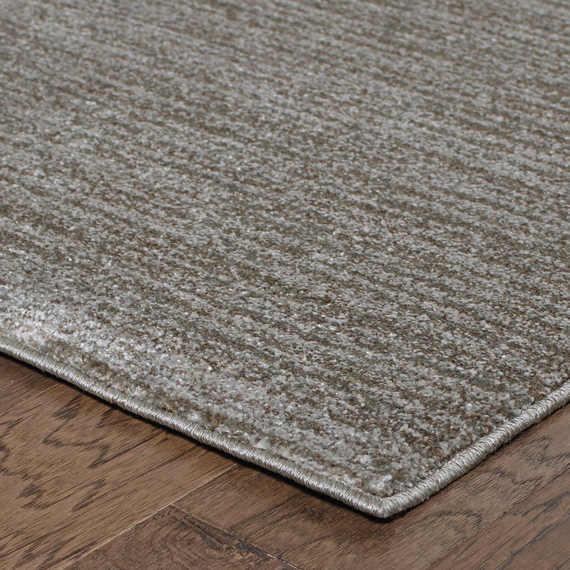 Tapis brun/gris Yadira, Rectangle 12 pi x 15 pi