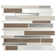 Peel and Stick Gel Backsplash Tile Milano 12" x 10" (Set of 4)