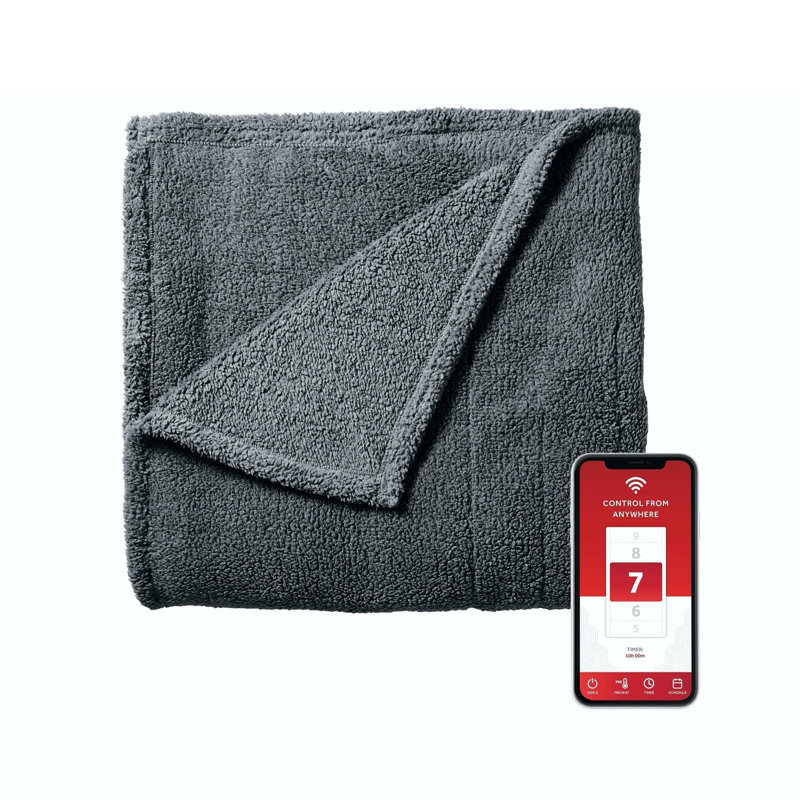 Hand Woven Heated Throw Blanket, Full / Double
