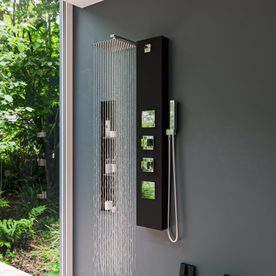Adhesive Stainless Steel Shower Shelf