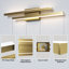 2-Light 24''W Dimmable LED Gold Wrought Iron 3000K/4000K/5000K 3CCT Adjustable Vanity Light-1322001495-1328950687