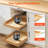 Pull Out Cabinet Organizer Soft Close Slide Out Shelf Wood Drawer 17"W X 21"D