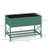 Spacious Steel Planters With Storage, Modern Raised Garden Bed For Home