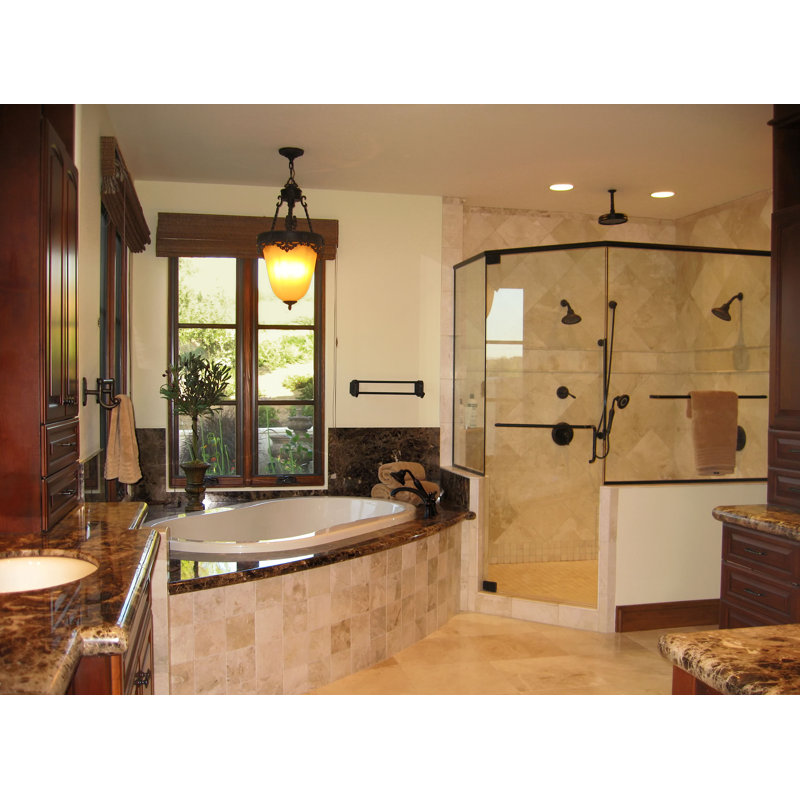 Savannah 74'' L Whirlpool Bathtub, White, Polished Nickel