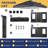 10' X 10' Pop Up Canopy Tent With 4 Removable Sidewalls, Waterproof Gazebo With Mosquito Netting, Easy Setup Instant Shelter For Patio, Backyard & Party, Black-126699440-126699438