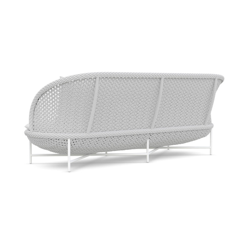 Montauk 87" Wide Outdoor Patio Sofa with Cushions